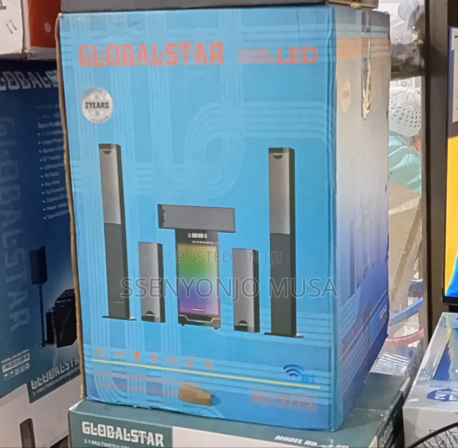 Globalstar Home Theater 5.1 Channel Gs-9115 | 100w With Bluetooth