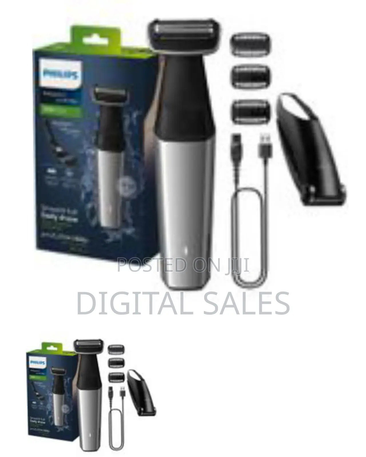 Philips Bodygroom Bg5021/15, Showerproof Groin Body Trimmer, Body