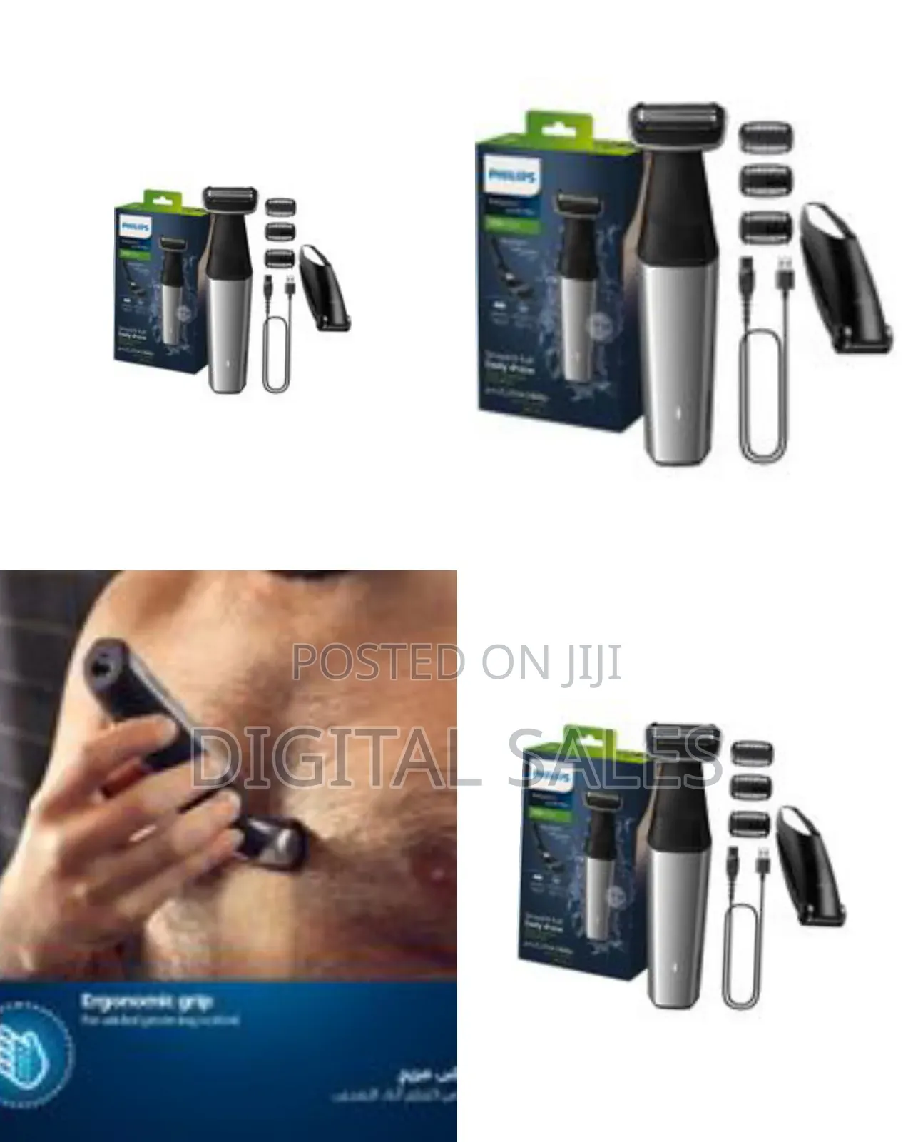 Philips Bodygroom Bg5021/15, Showerproof Groin Body Trimmer, Body