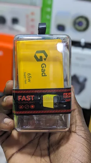 Gad 65w Super Fast Charger With Retractable Type C Cable