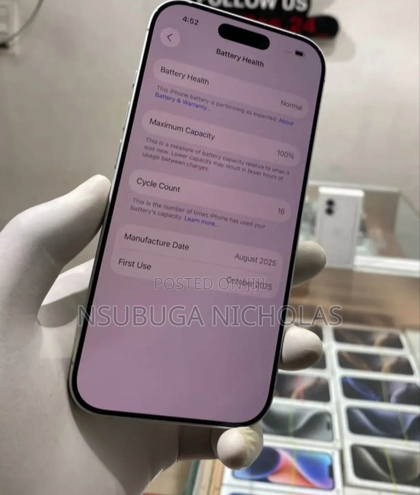 Apple iPhone 17 256 GB White