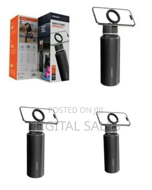 Porodo Lifestyle Magnetic Mount Water Bottle, Double-Wall
