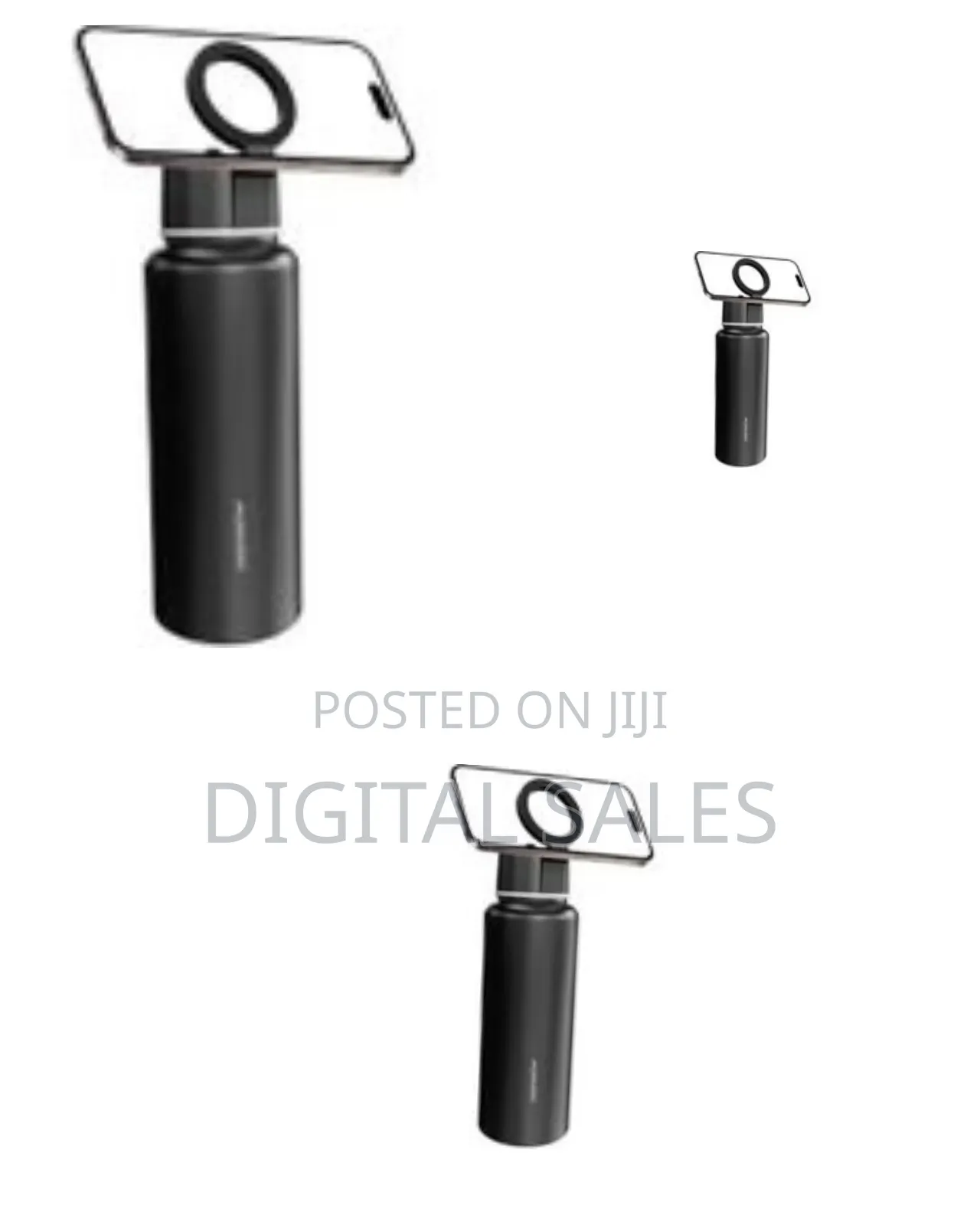 Porodo Lifestyle Magnetic Mount Water Bottle, Double-Wall