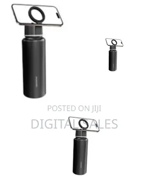 Porodo Lifestyle Magnetic Mount Water Bottle, Double-Wall