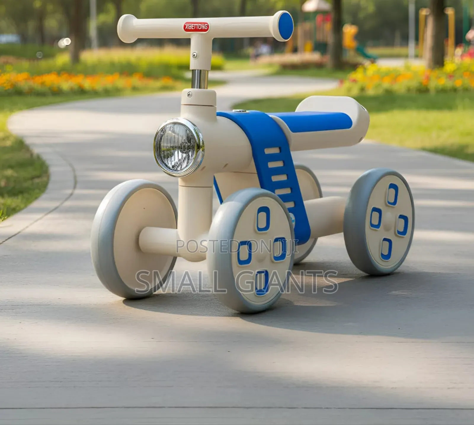 Toddlers 4-Wheel Balance Bike