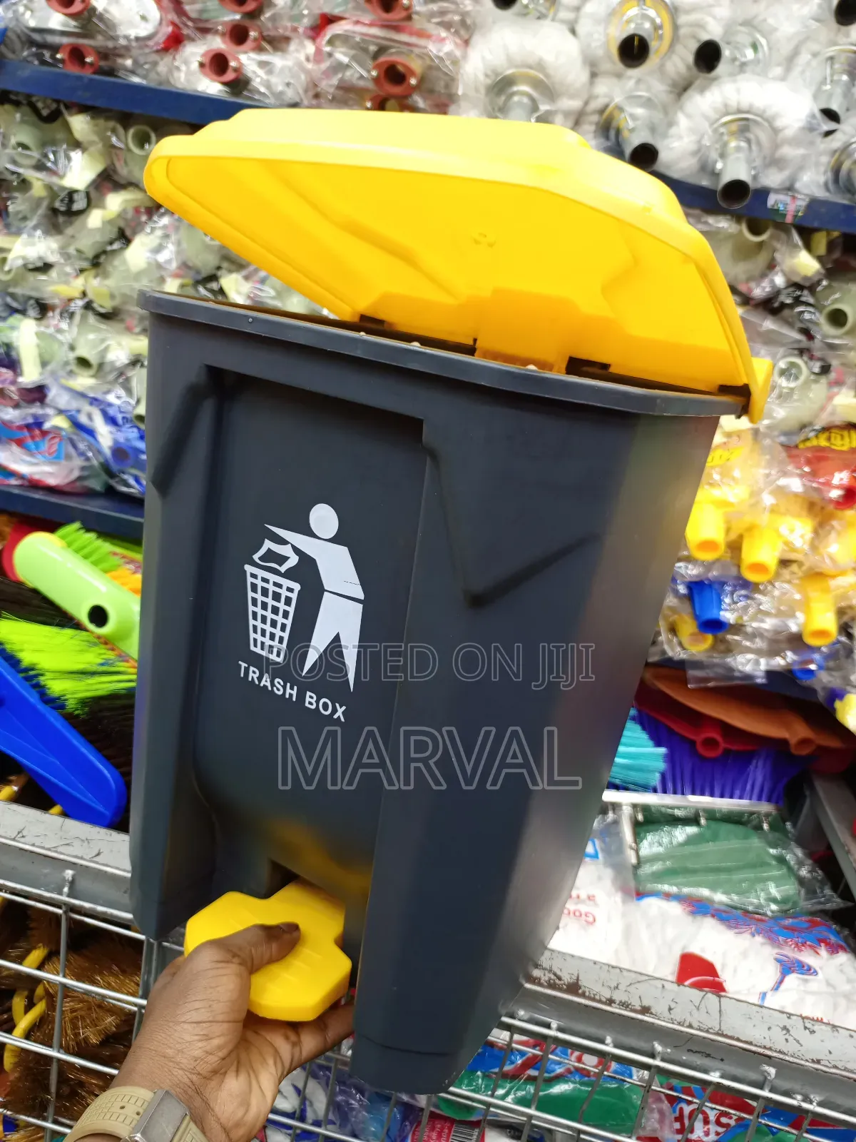 20l Foot-Pedal-Operated Trash