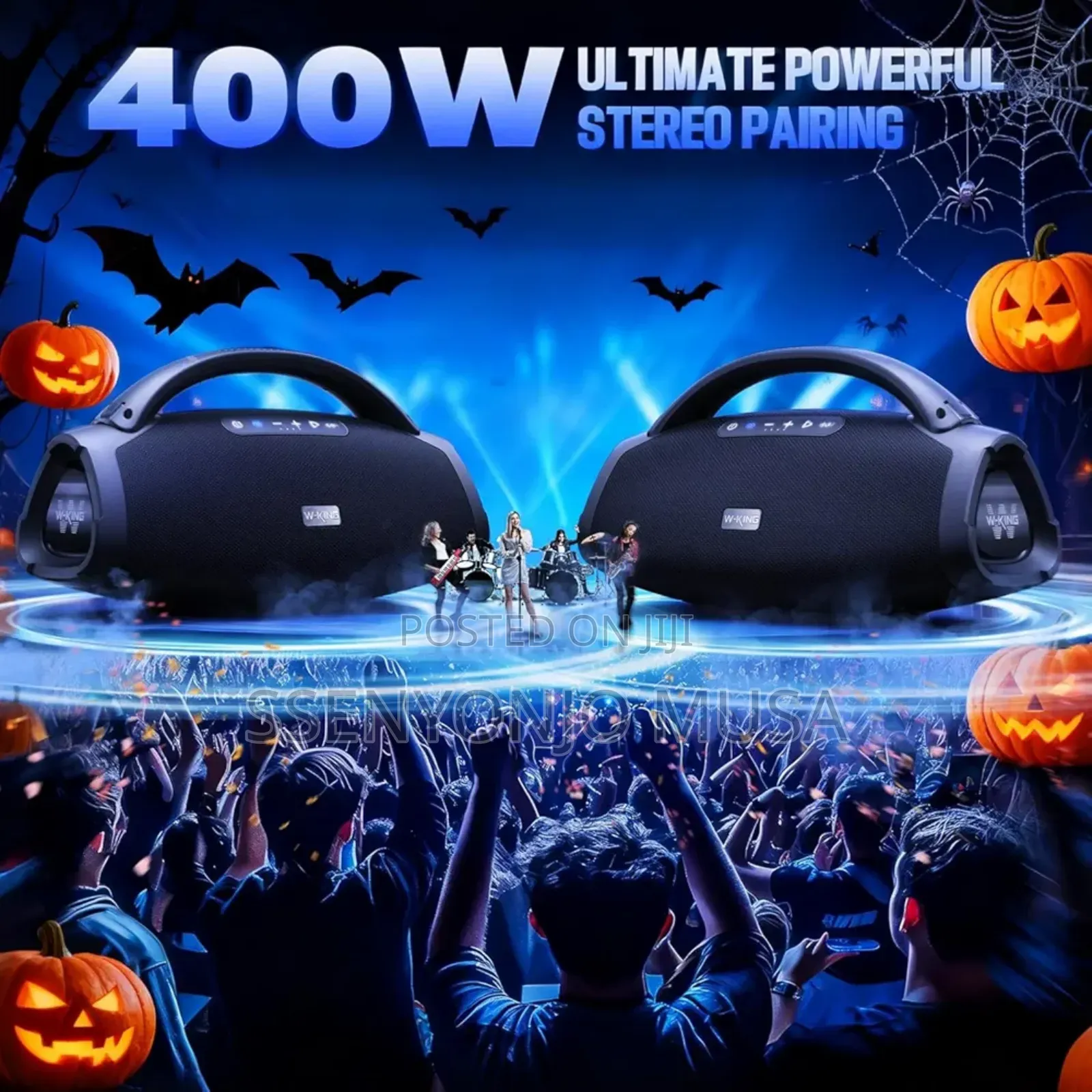 W-Kingd20 Bluetoothspeaker - Wireless 2mic,Partybox Portable