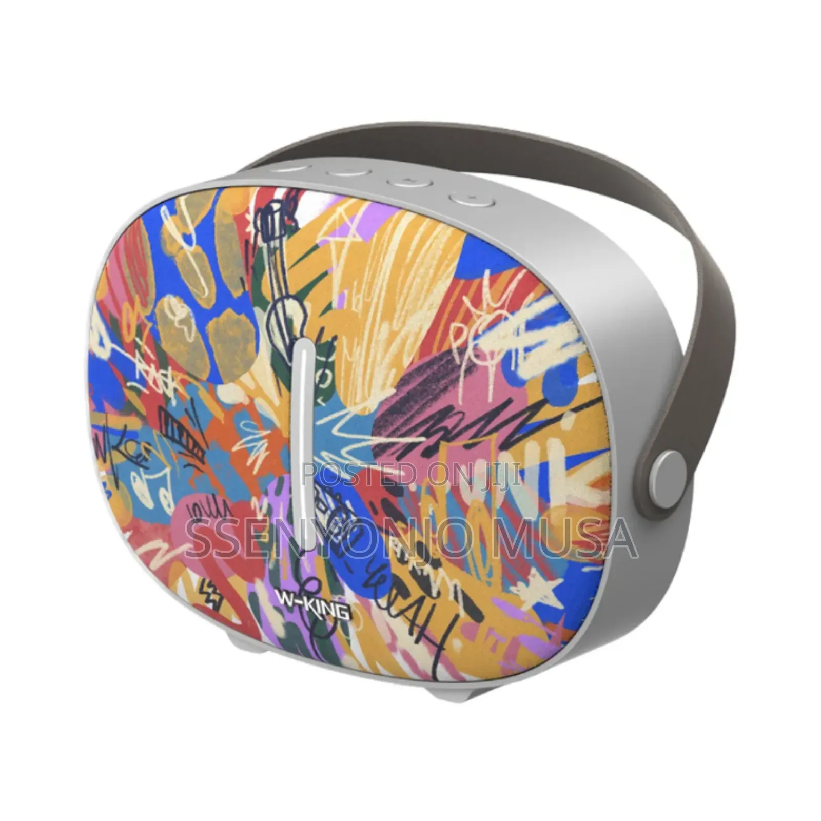 W-King T8ii 40w Portable Bluetooth Speaker With RGB Lights Handle
