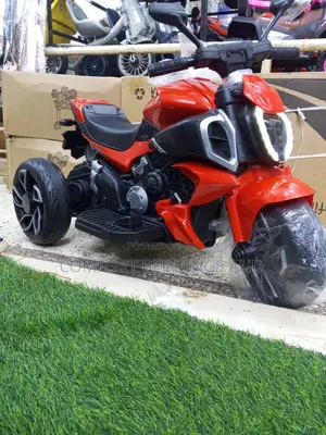 Kids Rechargeable Motorcycle Red