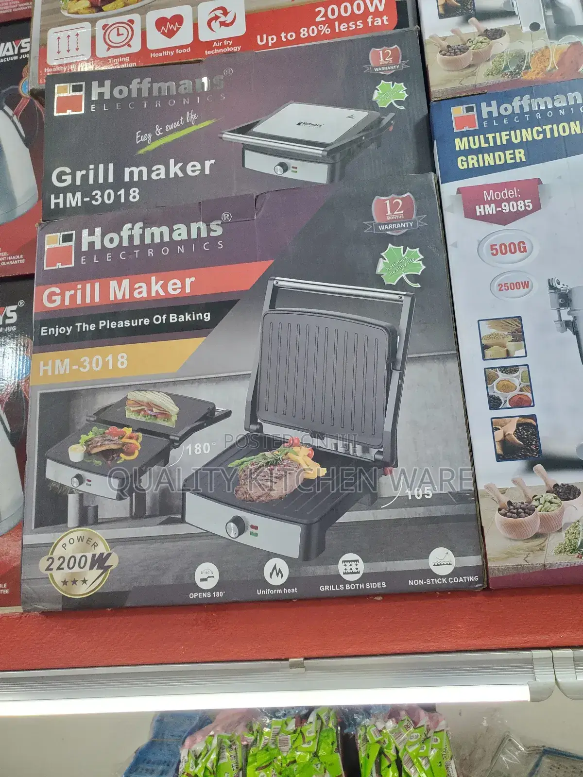 Large Electric Grill Maker