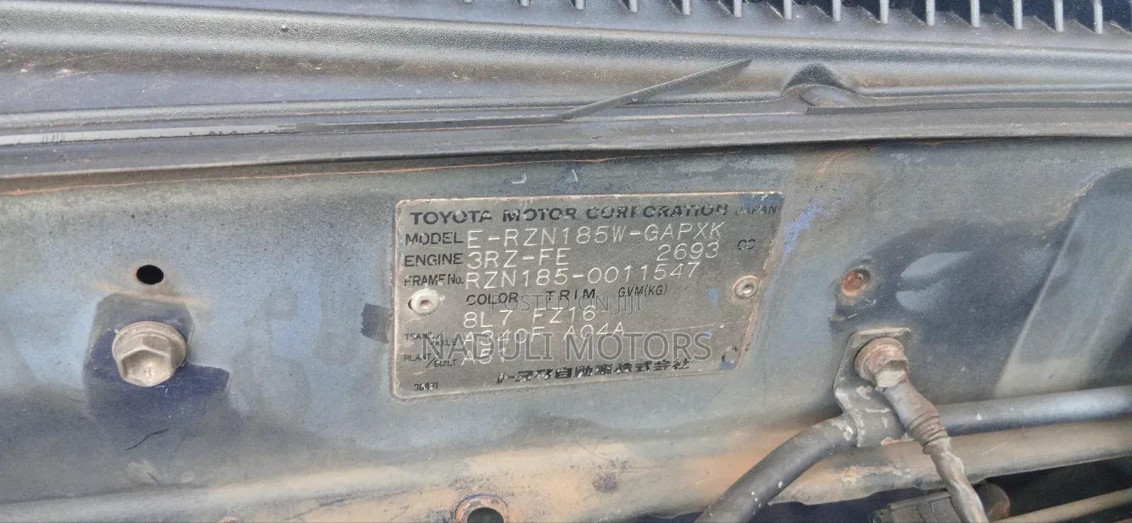 Toyota Hilux Surf 2.7 SSR 2002 Blue