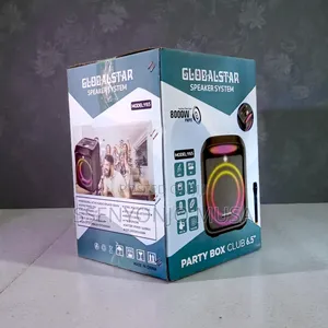 Globalstar Y65 Professional Active Karaoke Speaker System –50w, 6.5 Bt