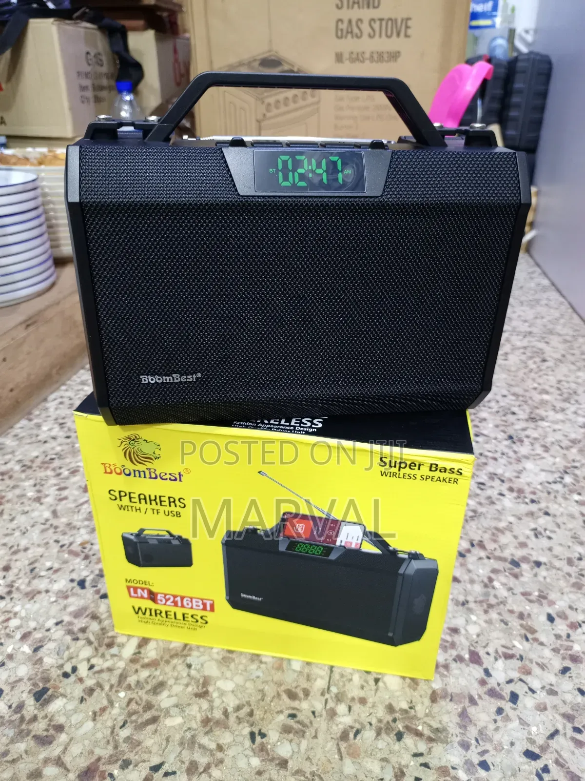 Boombest Nl-5216bt Wireless Speaker.