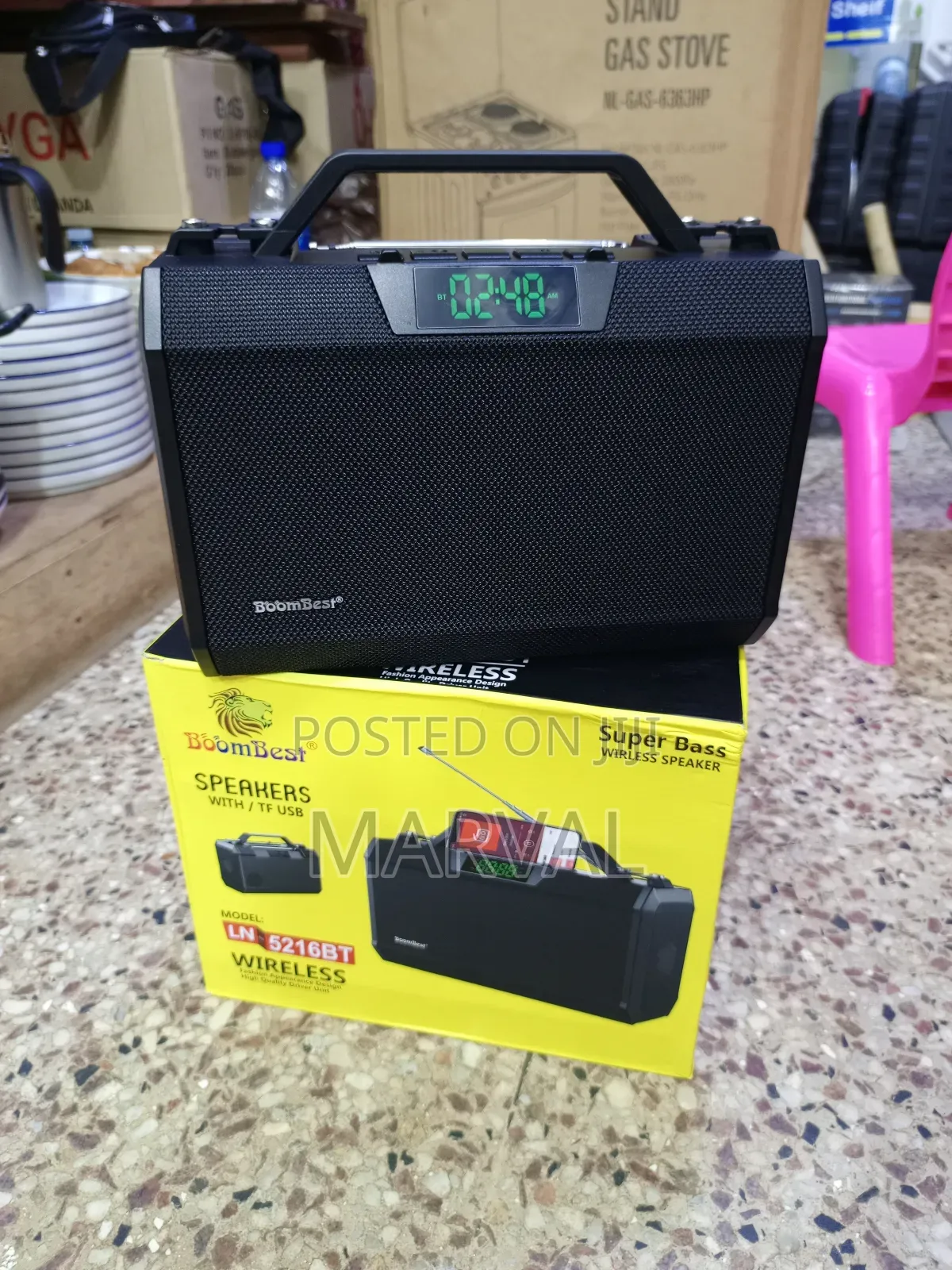 Boombest Nl-5216bt Wireless Speaker.