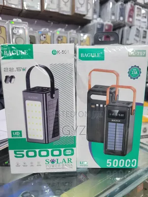 50,000 Mah Power Bank With Solar