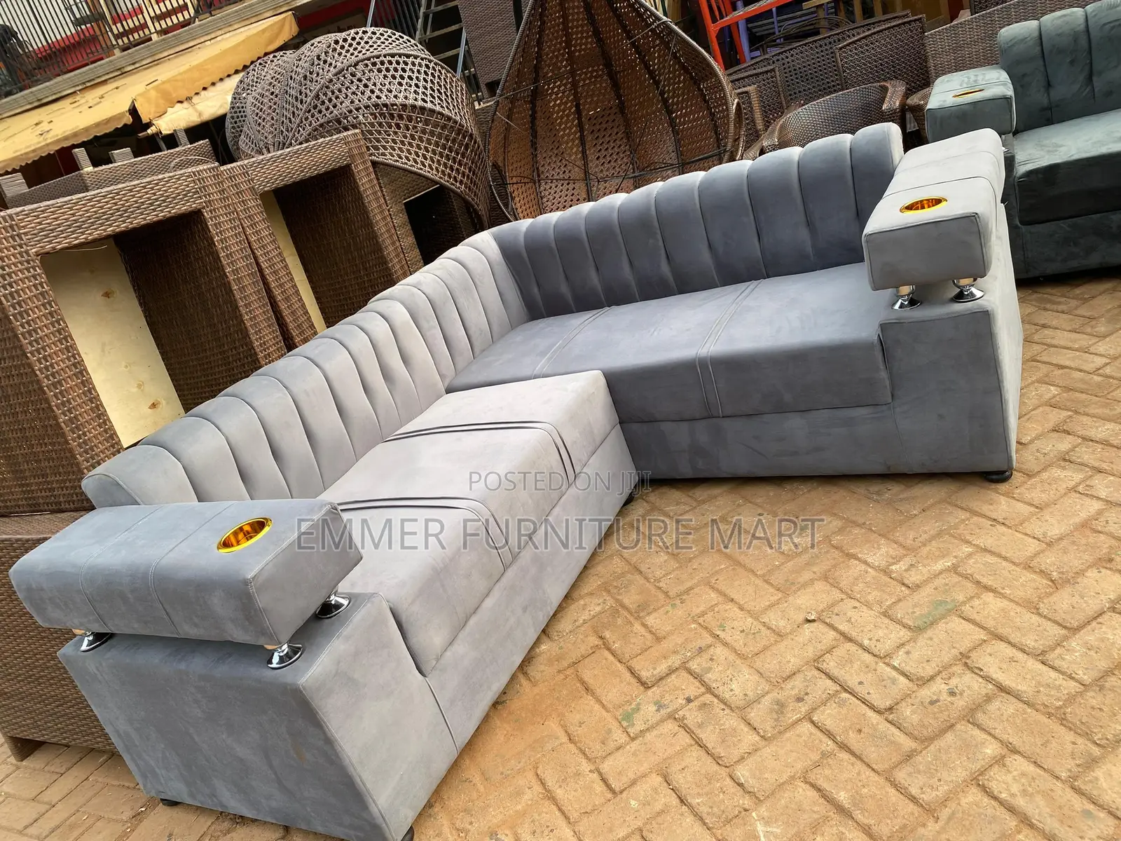 Mini L Shape Sofaset
