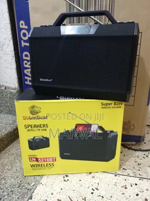 Boombest Ln-5216bt Super Bass Wireless Bluetooth Speaker.
