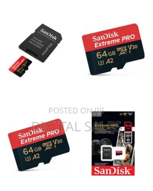 Sandisk 64gb Microsdxc Extreme Pro With Adapter 200mb/S