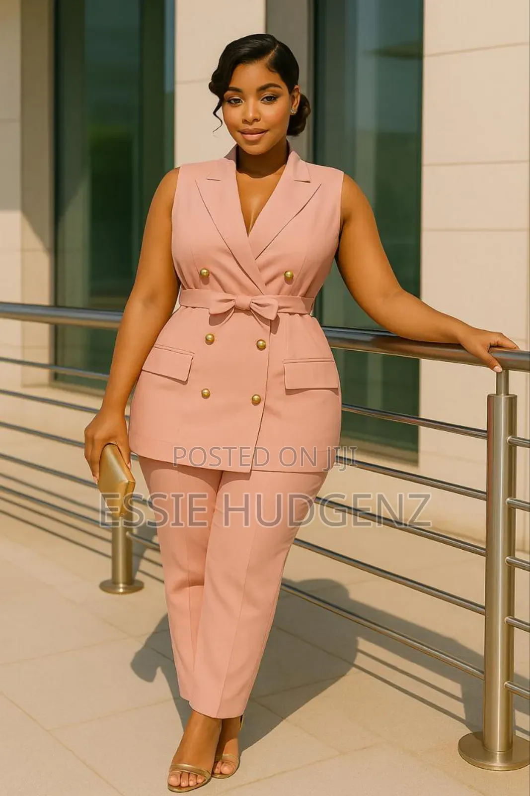 Sleeveless 2pc for Ladies