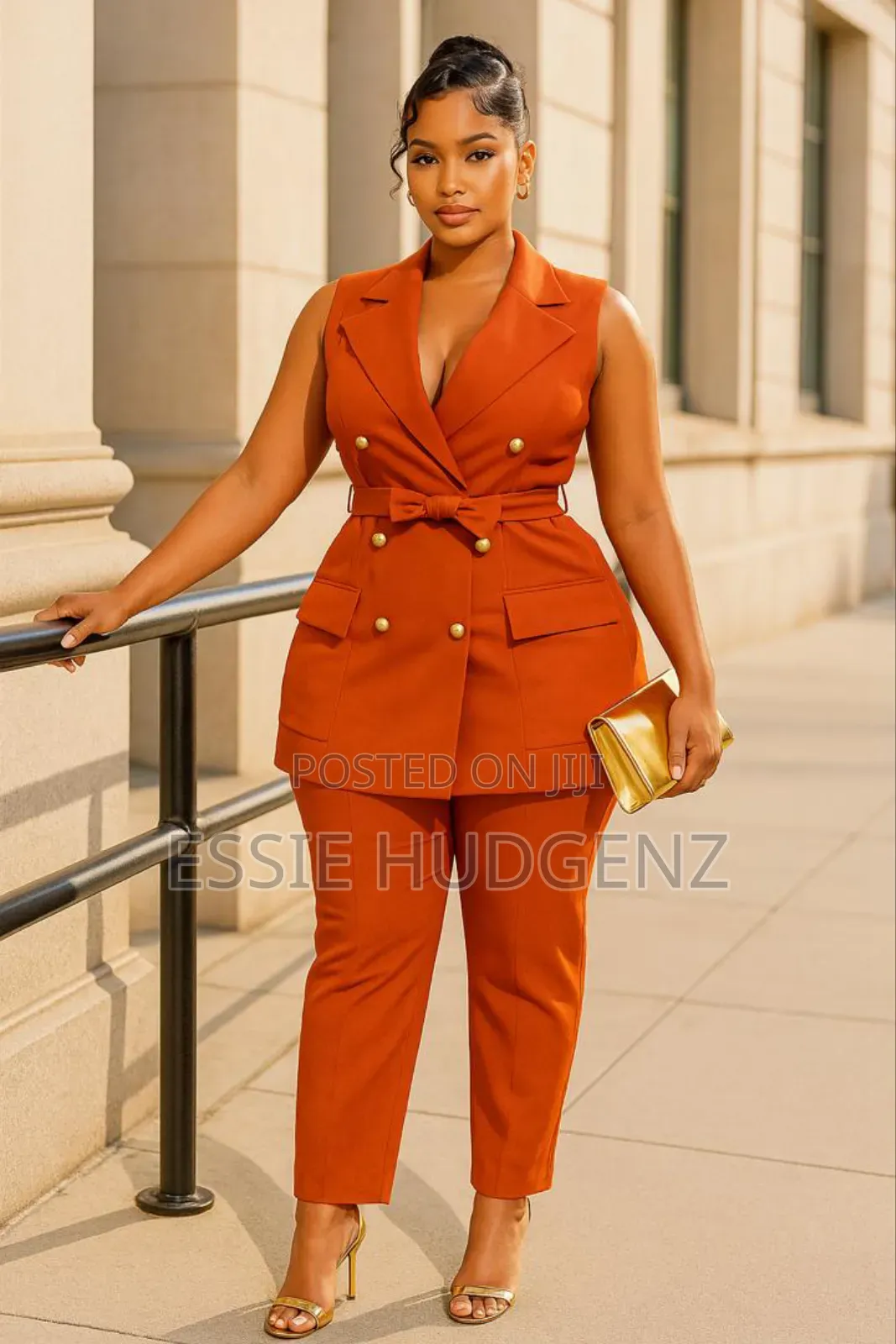Sleeveless 2pc for Ladies