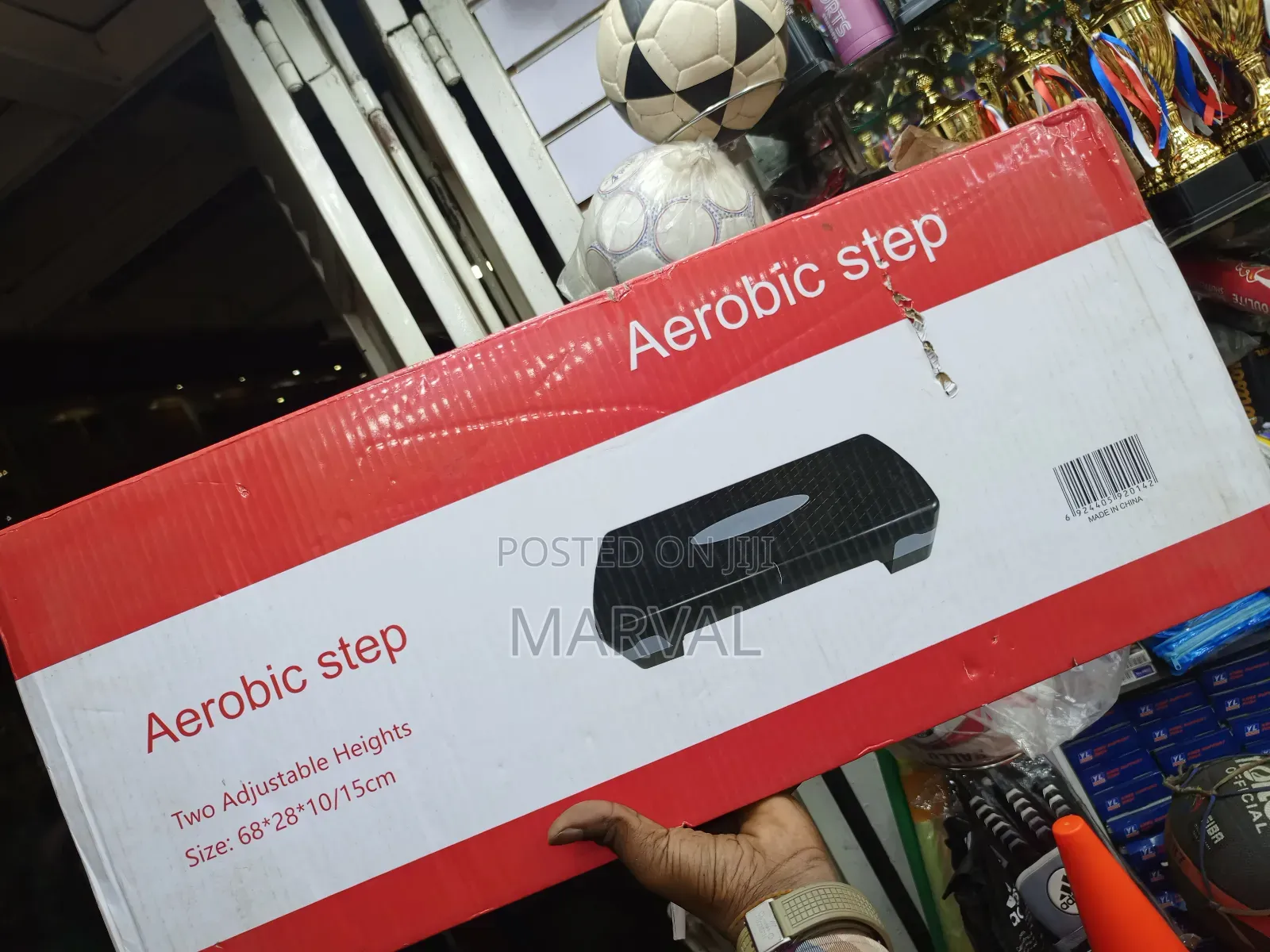 An Aerobic Step Platform.