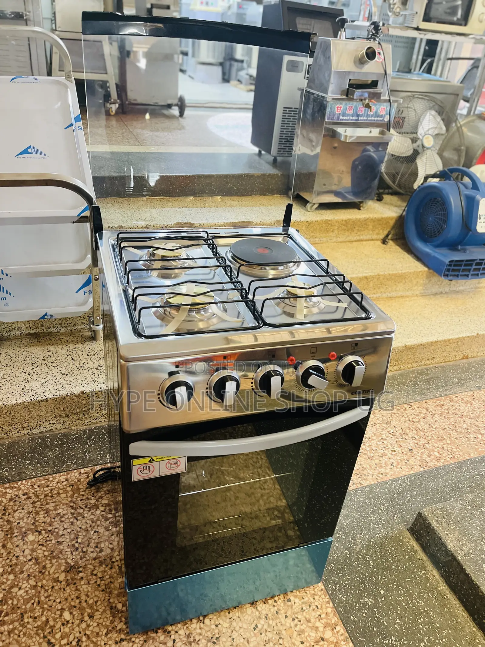 Free Standing 3+1,Electric Oven Cooker