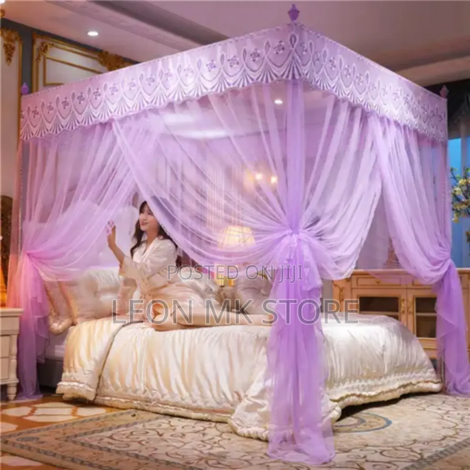 3door 4stand Mosquito Nets