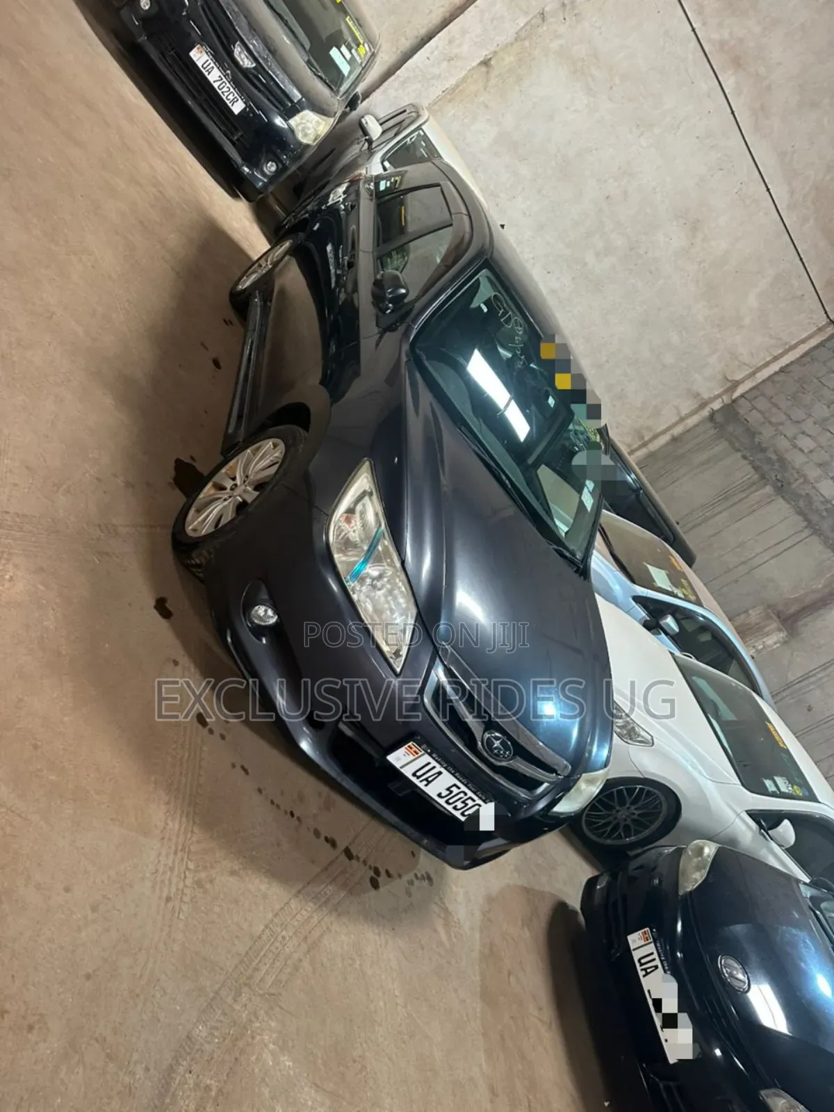 Subaru Exiga 2012 Gray