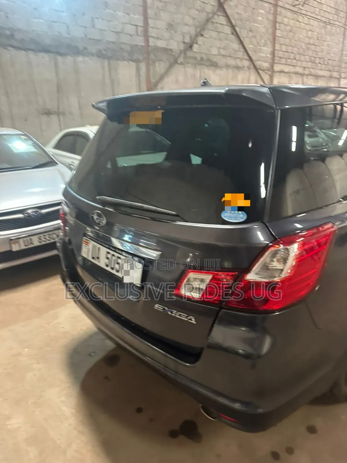 Subaru Exiga 2012 Gray