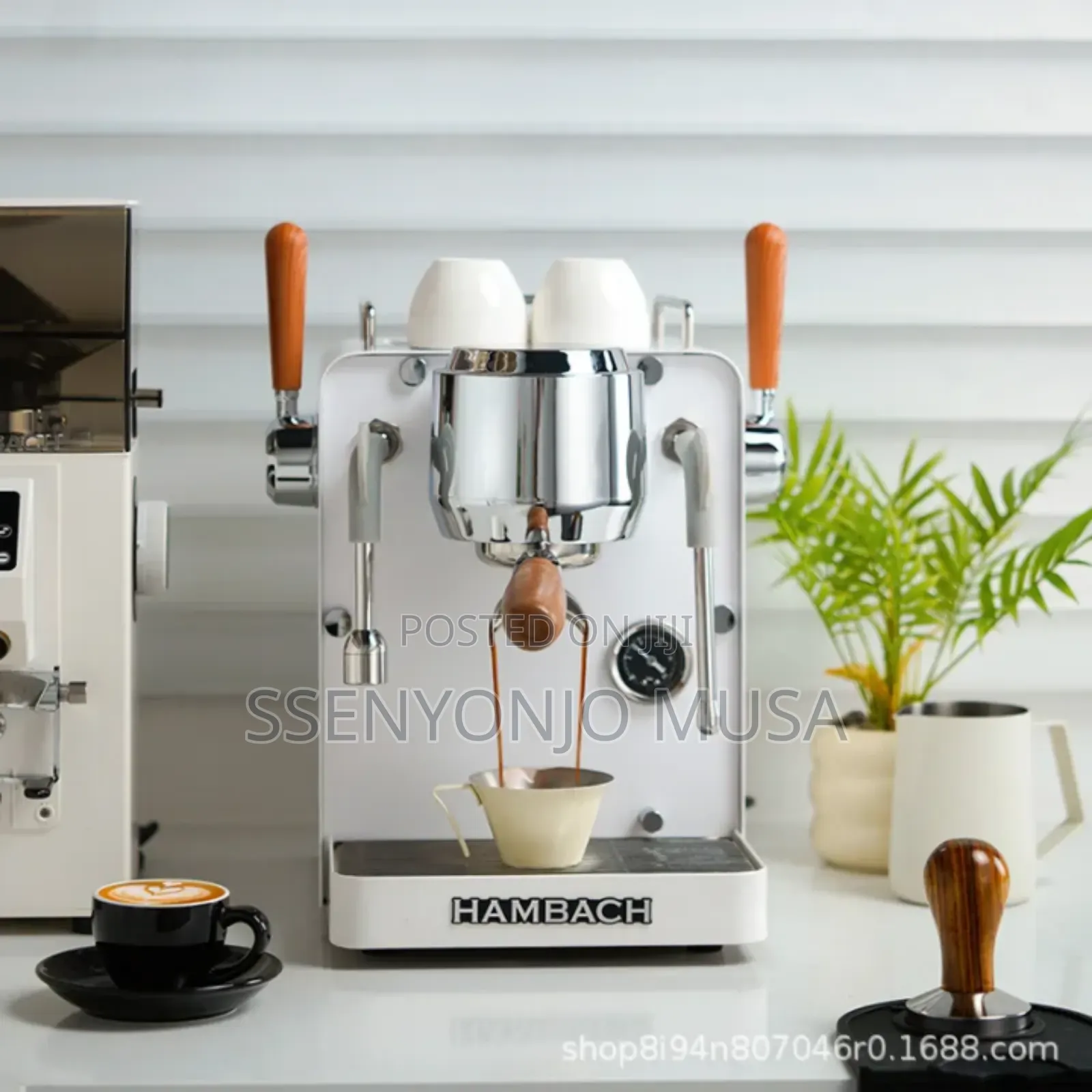 Commercial Semi-automatic Espresso Coffee Machine – Stainless Steel