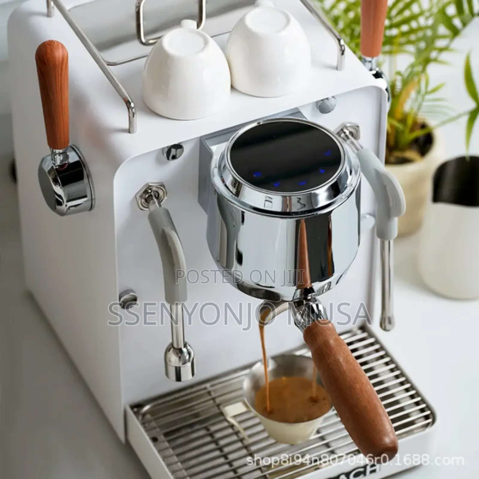Commercial Semi-automatic Espresso Coffee Machine – Stainless Steel
