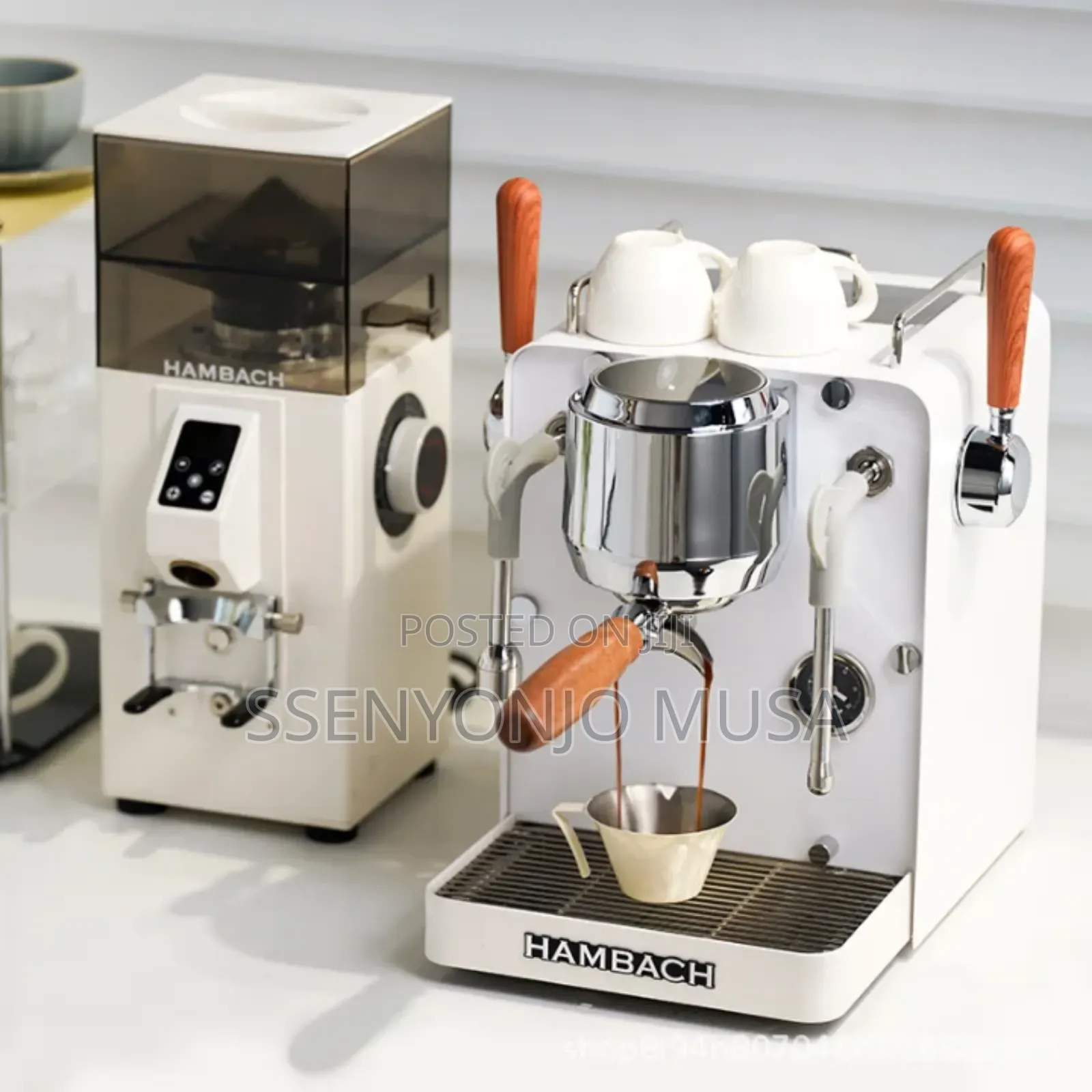 Commercial Semi-automatic Espresso Coffee Machine – Stainless Steel