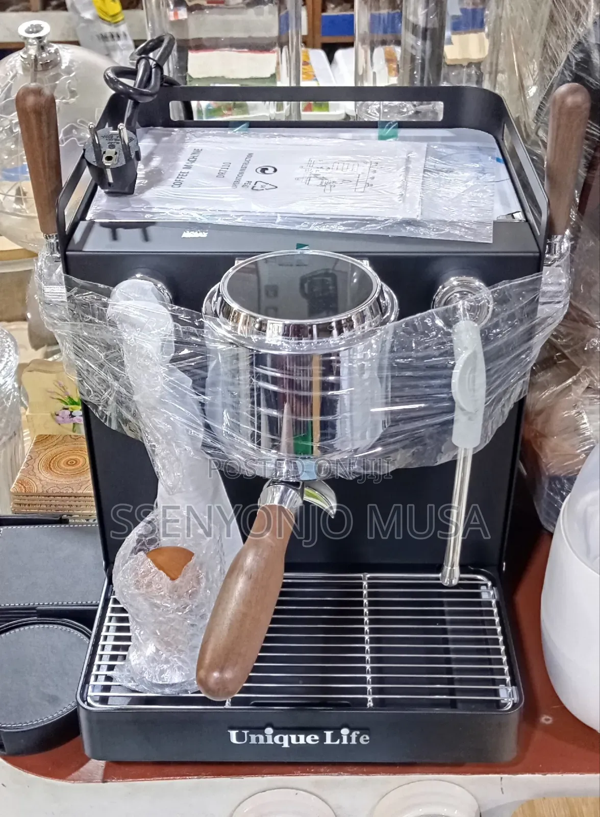 Commercial Semi-automatic Espresso Coffee Machine – Stainless Steel
