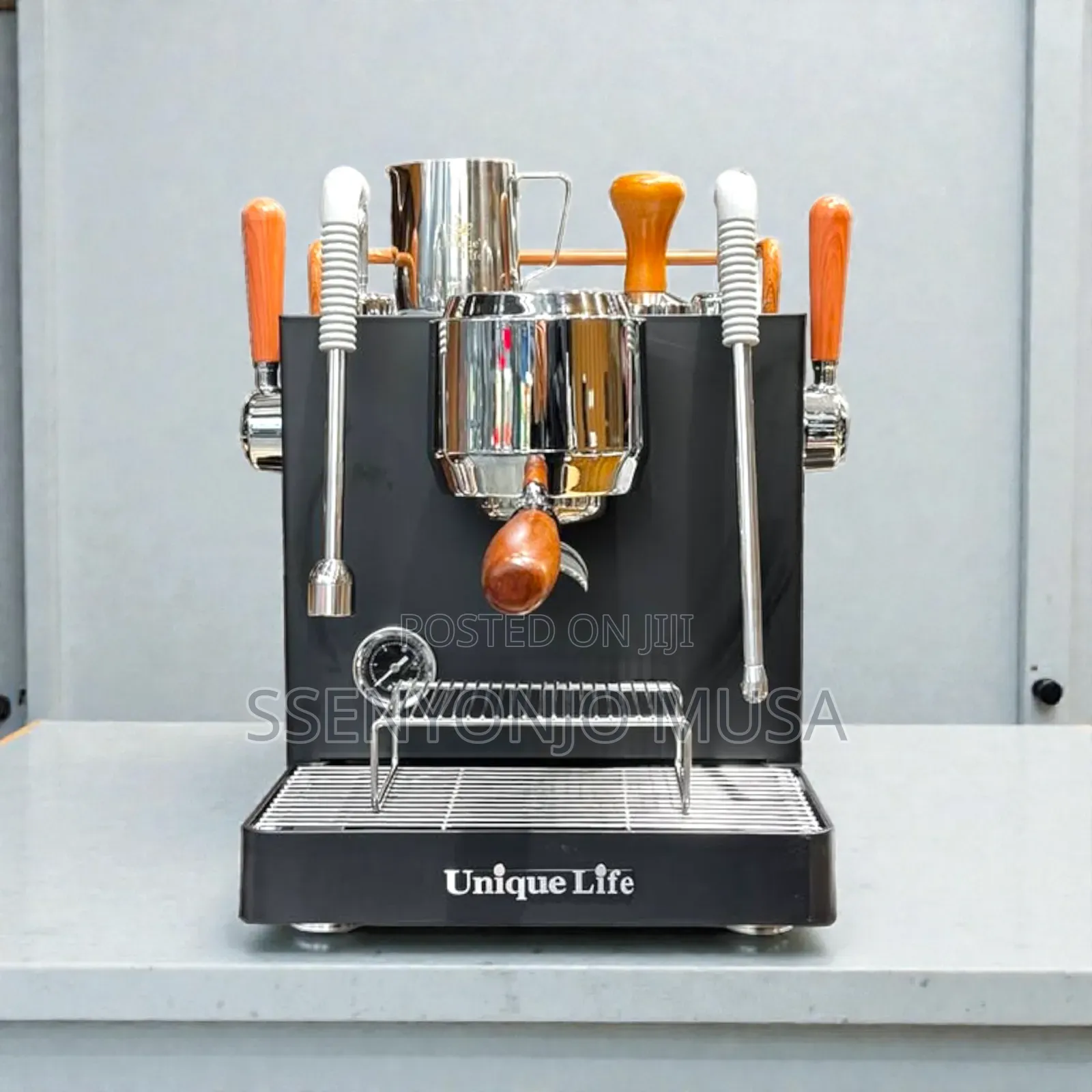 Commercial Semi-automatic Espresso Coffee Machine – Stainless Steel