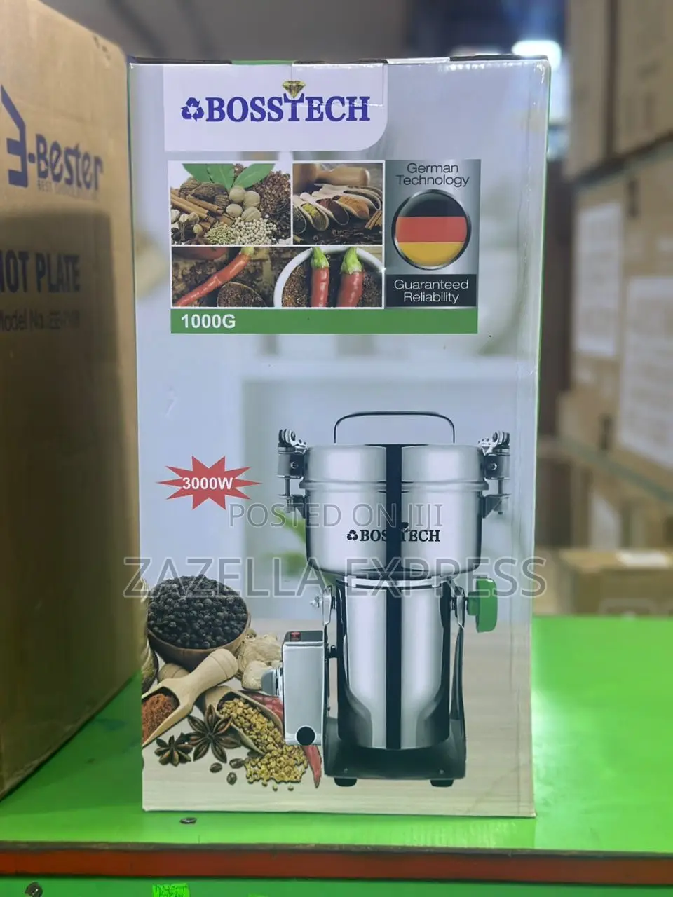 Bosstech Grinder 1000g
