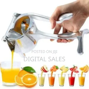 Stainless Steel Manual Fruit Press Squeezer Juicer Extractor-