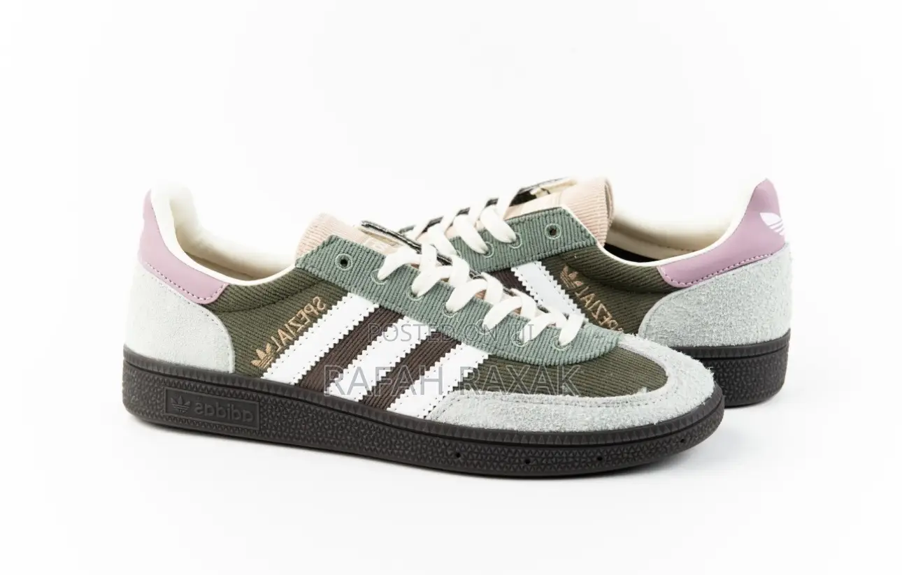 Adidas Handball Spezial “Silver Green Magic” Sneakers