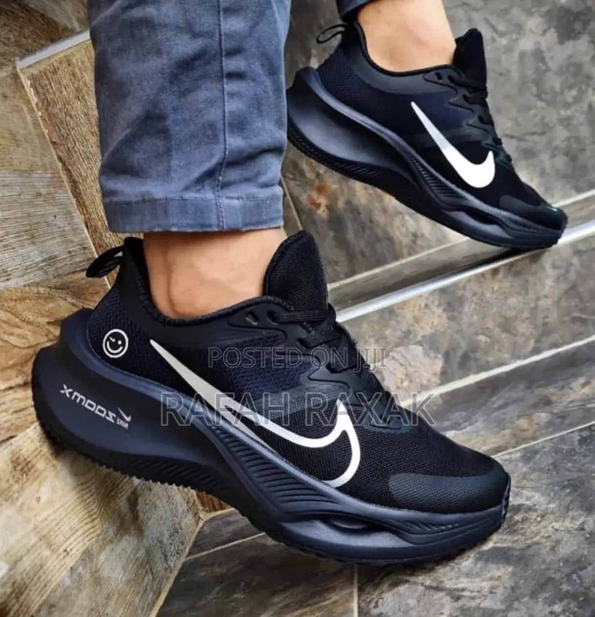 New Triple Black Nike Zoomx Streakfly Running Sneakers