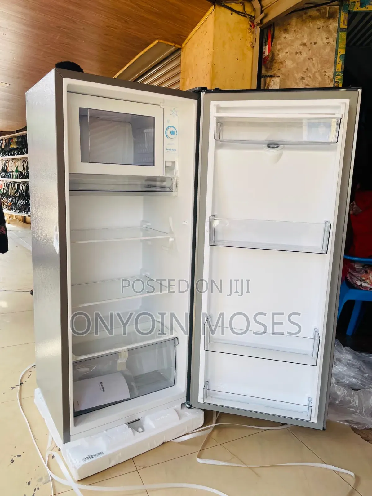 22l Hisense Single Door Fridge With Water Dispenser