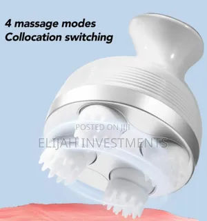 Electric Head Scalp Massager (White)