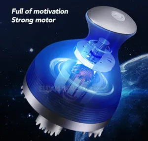 Electric Head Scalp Massager (White)