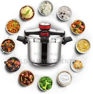 Stainless Steel Pressure Cooker 10 Liters