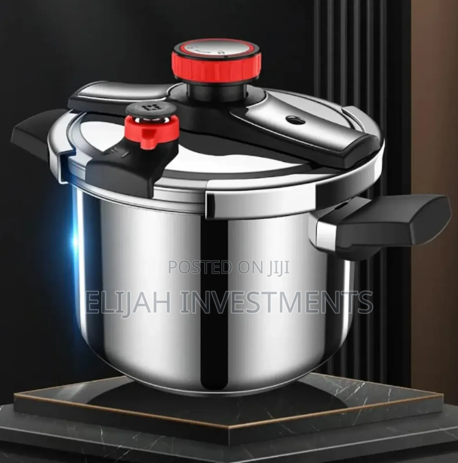 Stainless Steel Pressure Cooker 10 Liters