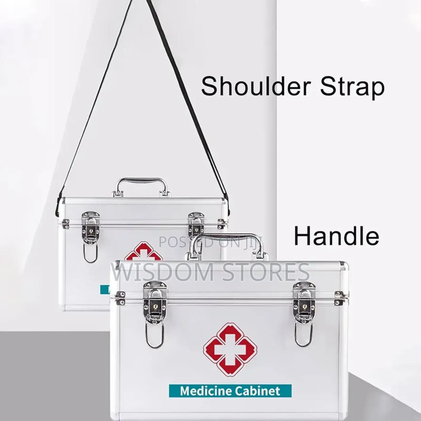 Medication Lock Box With Key Medium