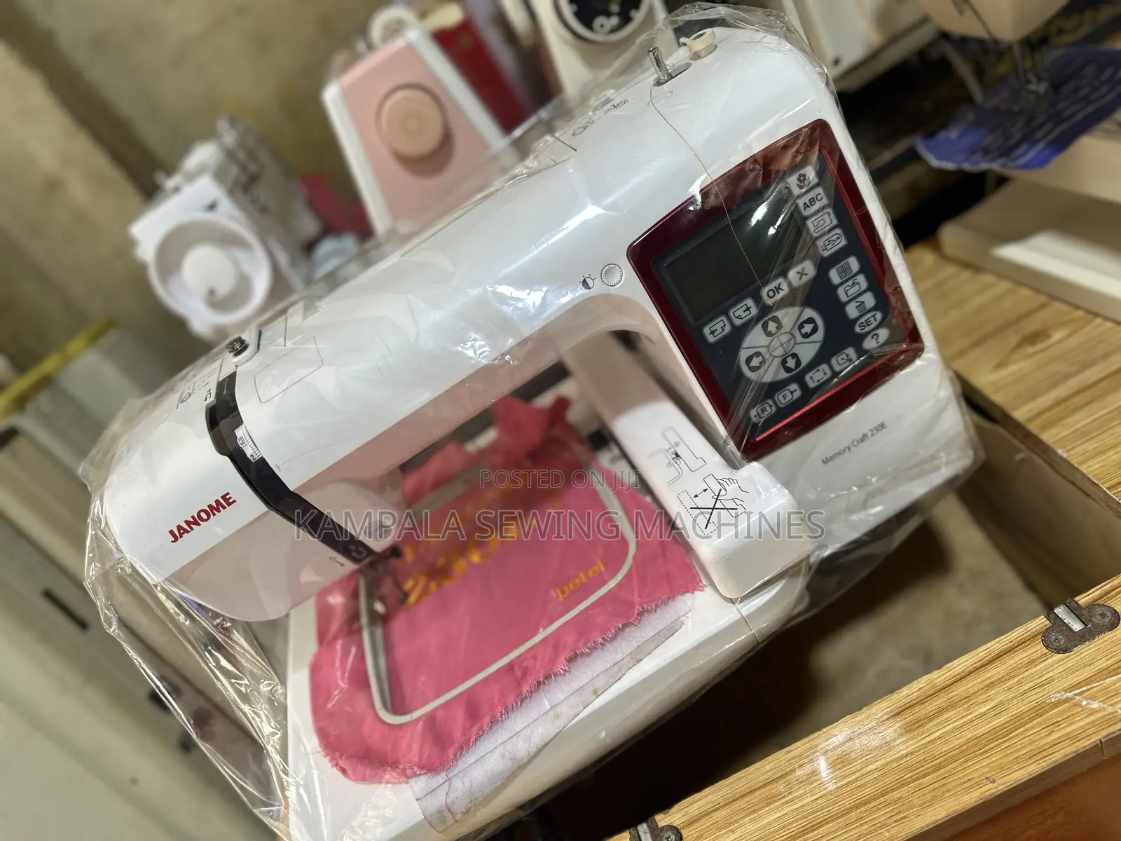 Embroidery 230e Janome Well Serviced and Warranty of 3years