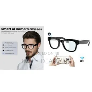 Smart Camera Glasses With 5mp Ultra-Wide Camera