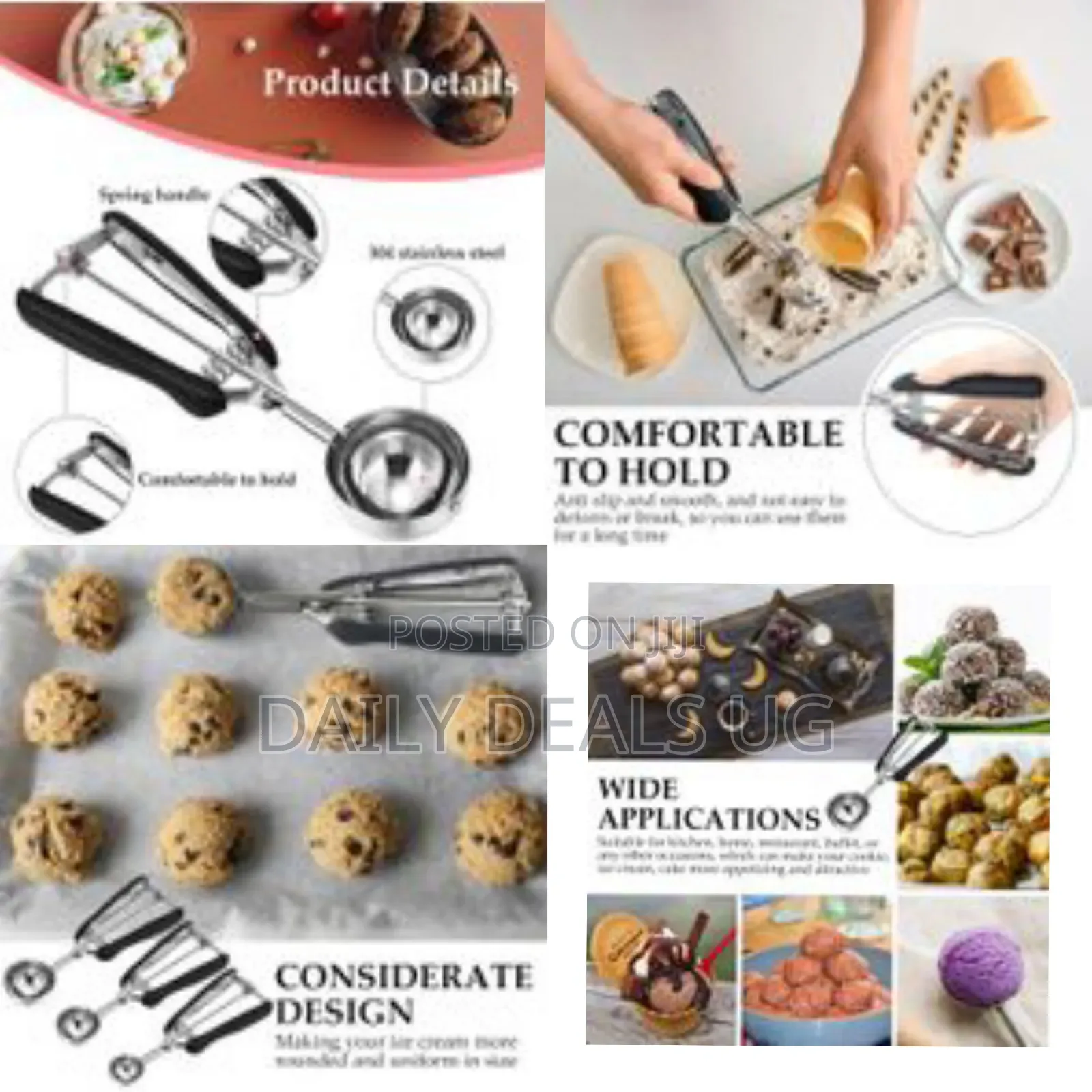1 Pc Cookie Scoop Set Ice Cream Scooper Cookie Scoops for Baking