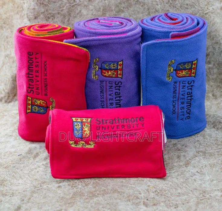 Printed Maasai Fleece Blankets