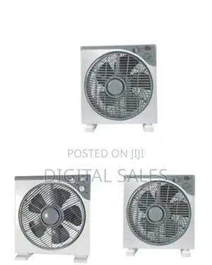 Raf Compact Box Fan With Speed and Timer Control