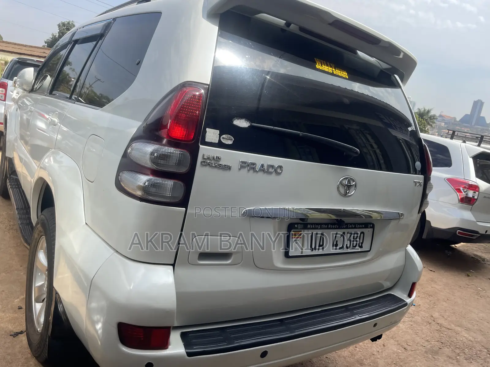Toyota Land Cruiser Prado 2008 White
